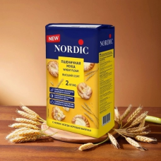 Мука пшеничная Nordic высший сорт, 2кг